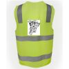 JB's Hi Vis (D+N) Zip Safety Vest Thumbnail