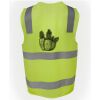 JB's Hi Vis (D+N) Zip Safety Vest Thumbnail
