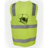 JB's Hi Vis (D+N) Zip Safety Vest Thumbnail