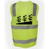 JB's Hi Vis (D+N) Zip Safety Vest Thumbnail