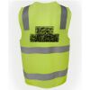 JB's Hi Vis (D+N) Zip Safety Vest Thumbnail