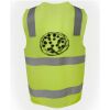 JB's Hi Vis (D+N) Zip Safety Vest Thumbnail