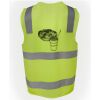 JB's Hi Vis (D+N) Zip Safety Vest Thumbnail