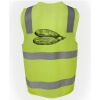 JB's Hi Vis (D+N) Zip Safety Vest Thumbnail