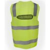 JB's Hi Vis (D+N) Zip Safety Vest Thumbnail