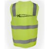 JB's Hi Vis (D+N) Zip Safety Vest Thumbnail
