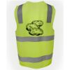 JB's Hi Vis (D+N) Zip Safety Vest Thumbnail
