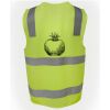 JB's Hi Vis (D+N) Zip Safety Vest Thumbnail