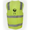 JB's Hi Vis (D+N) Zip Safety Vest Thumbnail