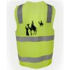 JB's Hi Vis (D+N) Zip Safety Vest Thumbnail