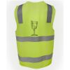 JB's Hi Vis (D+N) Zip Safety Vest Thumbnail