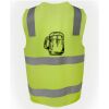 JB's Hi Vis (D+N) Zip Safety Vest Thumbnail