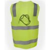 JB's Hi Vis (D+N) Zip Safety Vest Thumbnail
