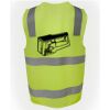 JB's Hi Vis (D+N) Zip Safety Vest Thumbnail