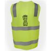 JB's Hi Vis (D+N) Zip Safety Vest Thumbnail