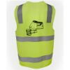 JB's Hi Vis (D+N) Zip Safety Vest Thumbnail