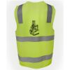 JB's Hi Vis (D+N) Zip Safety Vest Thumbnail
