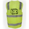 JB's Hi Vis (D+N) Zip Safety Vest Thumbnail