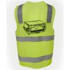 JB's Hi Vis (D+N) Zip Safety Vest Thumbnail