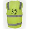 JB's Hi Vis (D+N) Zip Safety Vest Thumbnail