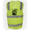JB's Hi Vis (D+N) Zip Safety Vest Thumbnail