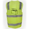 JB's Hi Vis (D+N) Zip Safety Vest Thumbnail