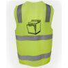 JB's Hi Vis (D+N) Zip Safety Vest Thumbnail
