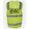 JB's Hi Vis (D+N) Zip Safety Vest Thumbnail