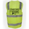 JB's Hi Vis (D+N) Zip Safety Vest Thumbnail