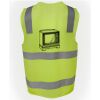 JB's Hi Vis (D+N) Zip Safety Vest Thumbnail