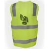 JB's Hi Vis (D+N) Zip Safety Vest Thumbnail