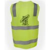 JB's Hi Vis (D+N) Zip Safety Vest Thumbnail