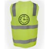 JB's Hi Vis (D+N) Zip Safety Vest Thumbnail