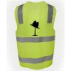 JB's Hi Vis (D+N) Zip Safety Vest Thumbnail