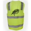 JB's Hi Vis (D+N) Zip Safety Vest Thumbnail