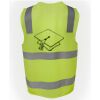JB's Hi Vis (D+N) Zip Safety Vest Thumbnail