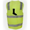 JB's Hi Vis (D+N) Zip Safety Vest Thumbnail