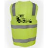 JB's Hi Vis (D+N) Zip Safety Vest Thumbnail