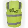 JB's Hi Vis (D+N) Zip Safety Vest Thumbnail