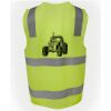 JB's Hi Vis (D+N) Zip Safety Vest Thumbnail