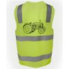 JB's Hi Vis (D+N) Zip Safety Vest Thumbnail