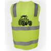 JB's Hi Vis (D+N) Zip Safety Vest Thumbnail