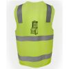 JB's Hi Vis (D+N) Zip Safety Vest Thumbnail