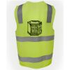 JB's Hi Vis (D+N) Zip Safety Vest Thumbnail