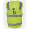 JB's Hi Vis (D+N) Zip Safety Vest Thumbnail