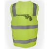 JB's Hi Vis (D+N) Zip Safety Vest Thumbnail