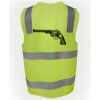 JB's Hi Vis (D+N) Zip Safety Vest Thumbnail