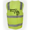JB's Hi Vis (D+N) Zip Safety Vest Thumbnail