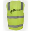 JB's Hi Vis (D+N) Zip Safety Vest Thumbnail