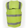 JB's Hi Vis (D+N) Zip Safety Vest Thumbnail